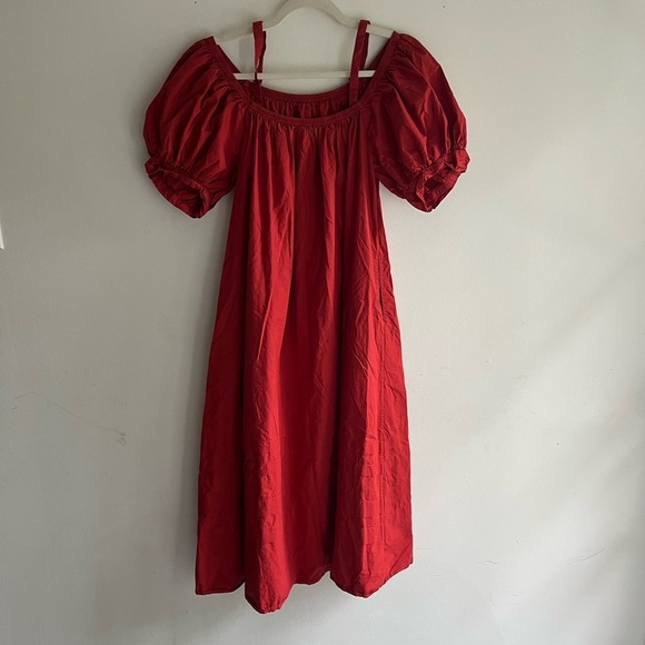APIECE APART Alcudia Midi Dress Size Small - Picture 8 of 10